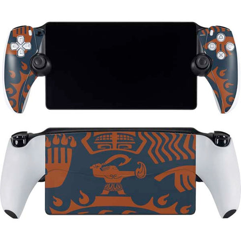 Disney Moana Octopus Tropical Print Art PlayStation Portal Remote Player Skin