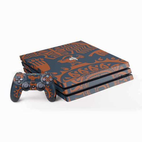Disney Moana Octopus Tropical Print Art PS4 Pro Bundle Skin