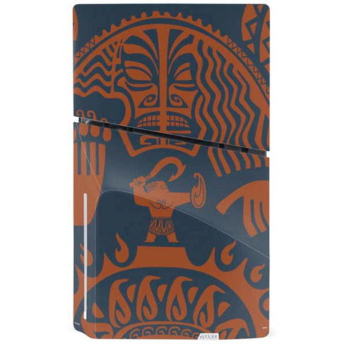 Disney Moana Octopus Tropical Print Art PS5 Slim Disk Console Skin