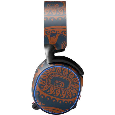 Disney Moana Octopus Tropical Print Art SteelSeries Arctis 5 Skin