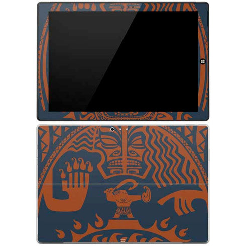 Disney Moana Octopus Tropical Print Art Surface Pro 3 Skin