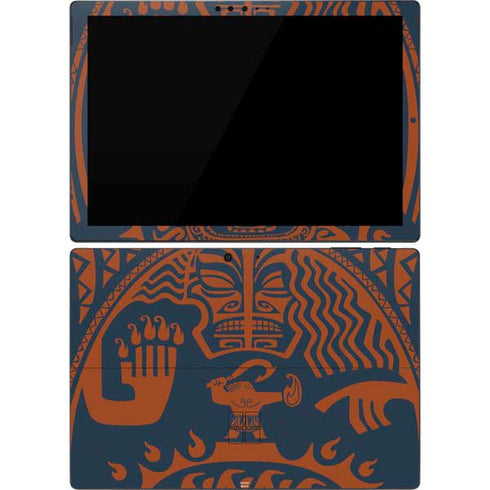 Disney Moana Octopus Tropical Print Art Surface Pro 7 Skin