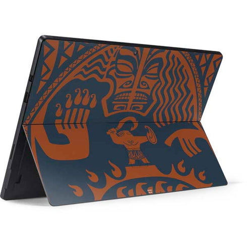 Disney Moana Octopus Tropical Print Art Surface Pro 7 Skin