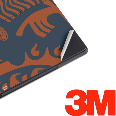 Disney Moana Octopus Tropical Print Art Surface Pro 7 Skin