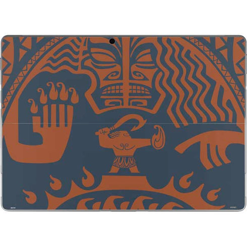 Disney Moana Octopus Tropical Print Art Surface Pro 9 Skin