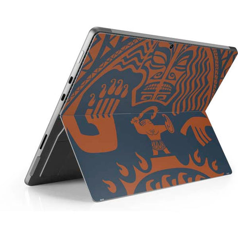 Disney Moana Octopus Tropical Print Art Surface Pro 9 Skin
