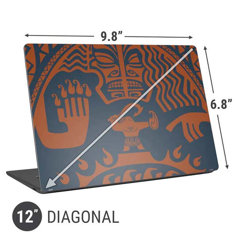 Disney Moana Octopus Tropical Print Art Universal Laptop 12in (9.8 x 6.8in) Skin