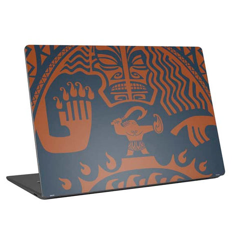 Disney Moana Octopus Tropical Print Art Universal Laptop 16in (13 x 9.4in) Skin
