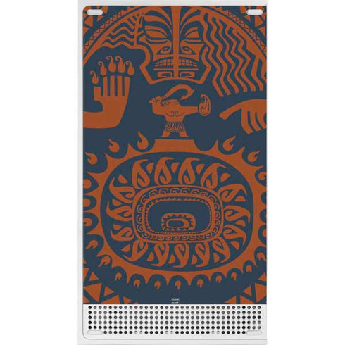 Disney Moana Octopus Tropical Print Art Xbox Series S Console Skin