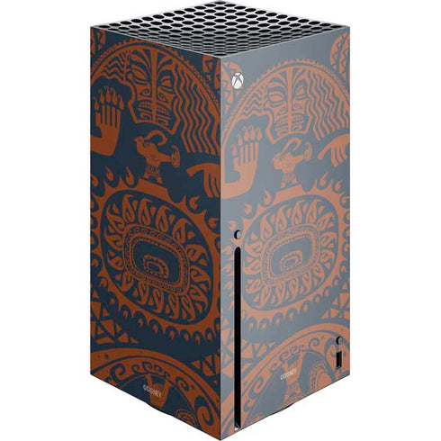 Disney Moana Octopus Tropical Print Art Xbox Series X Console Skin