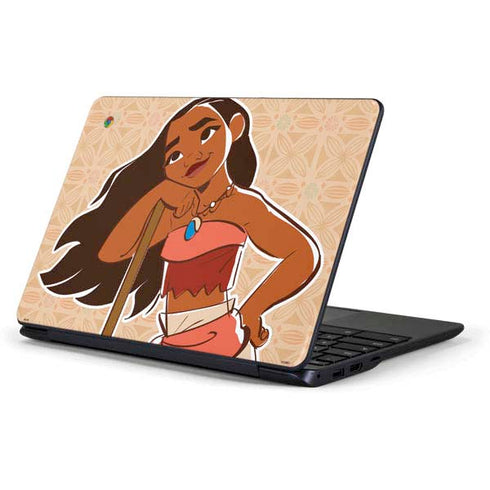 Disney Moana Portrait Samsung Chromebook Skin