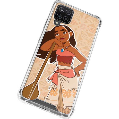 Disney Moana Portrait Galaxy A12 Clear Case