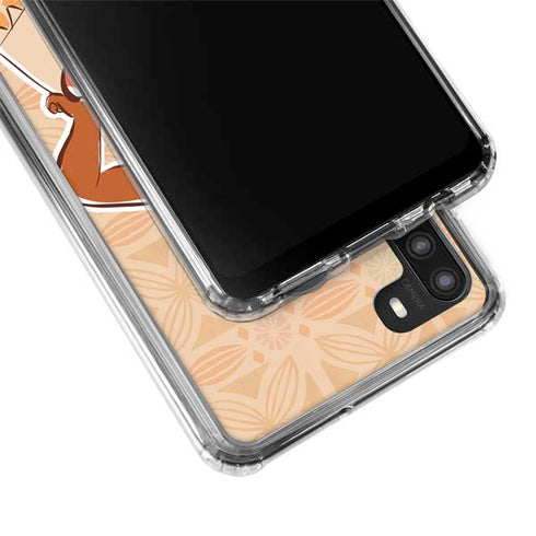 Disney Moana Portrait Galaxy A21 Clear Case