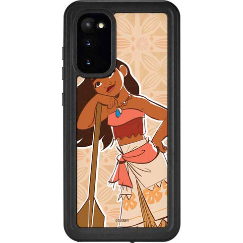Disney Moana Portrait Galaxy S20 Waterproof Case