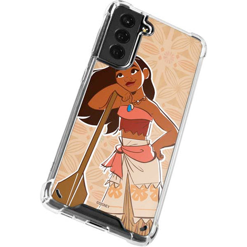 Disney Moana Portrait Galaxy S21 Plus 5G Clear Case