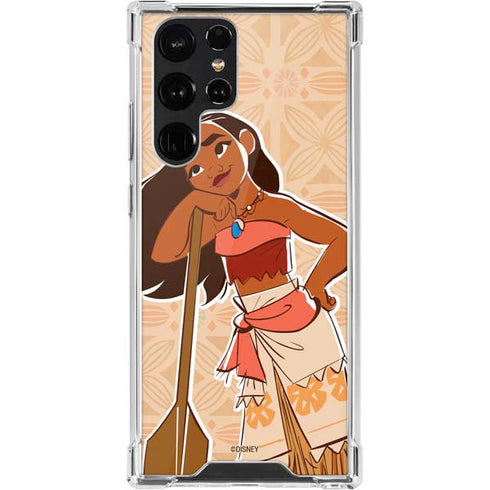 Disney Moana Portrait Galaxy S22 Ultra Clear Case