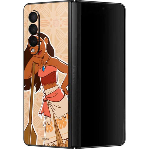 Disney Moana Portrait Galaxy Z Fold3 5G Skin