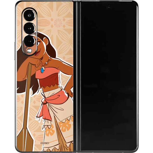 Disney Moana Portrait Galaxy Z Fold3 5G Skin