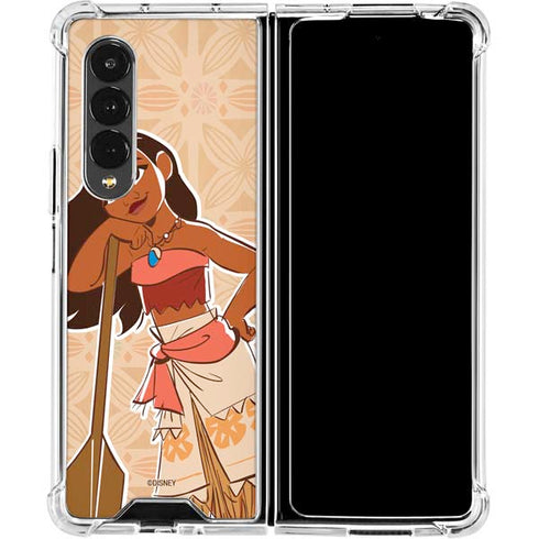 Disney Moana Portrait Galaxy Z Fold4 5G Clear Case