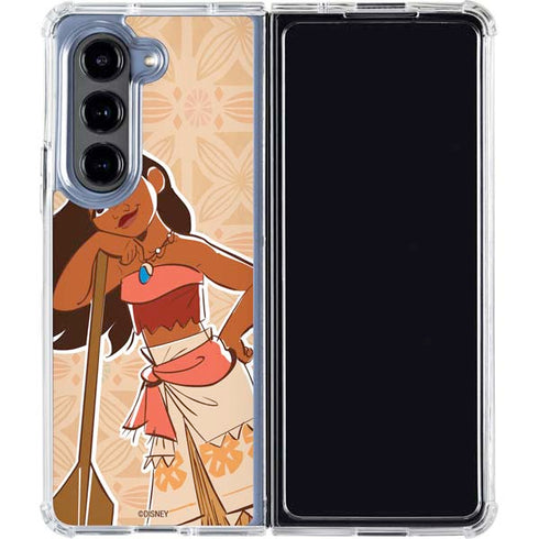 Disney Moana Portrait Galaxy Z Fold5 5G Clear Case