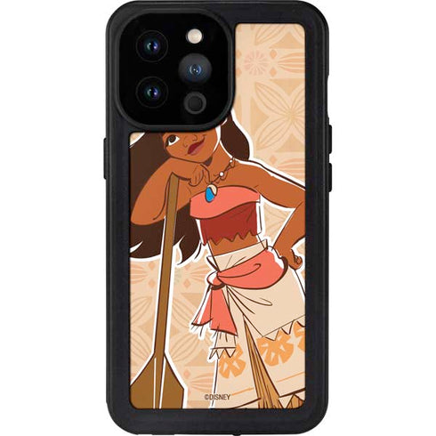 Disney Moana Portrait iPhone 14 Pro Max Waterproof Case
