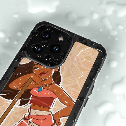Disney Moana Portrait iPhone 14 Pro Max Waterproof Case