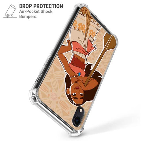 Disney Moana Portrait iPhone XR Clear Case