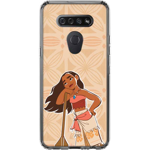 Disney Moana Portrait LG K51/Q51 Clear Case