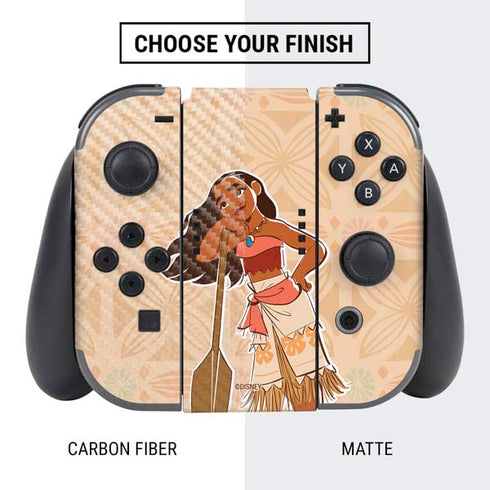 Disney Moana Portrait Nintendo Switch Bundle Skin