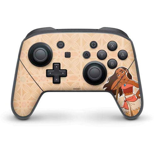 Disney Moana Portrait Nintendo Switch Pro Controller Skin