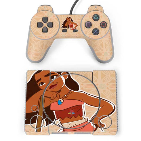 Disney Moana Portrait PlayStation Classic Bundle Skin