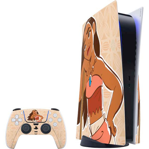 Disney Moana Portrait PS5 Bundle Skin