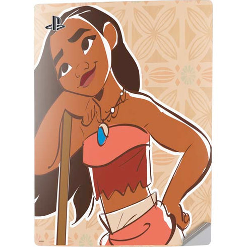 Disney Moana Portrait PS5 Digital Edition Console Skin
