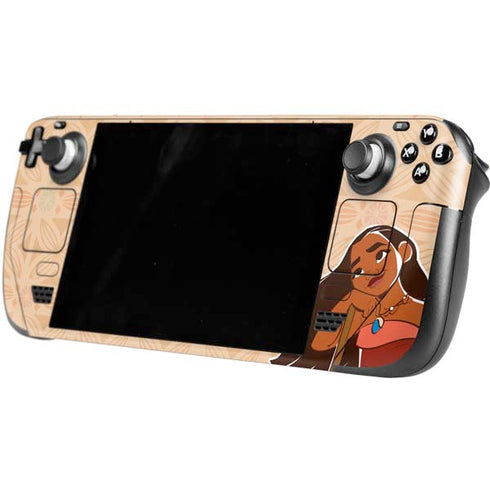 Disney Moana Portrait Steam Deck Handheld Gaming Computer Skin