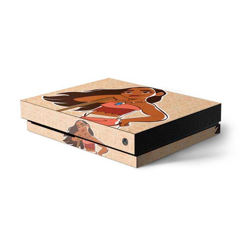 Disney Moana Portrait Xbox One X Console Skin