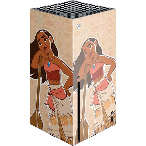 Disney Moana Portrait Xbox Series X Console Skin