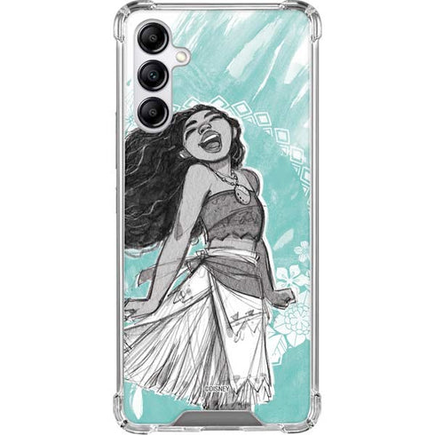 Disney Moana Singing Galaxy A15 5G Clear Case