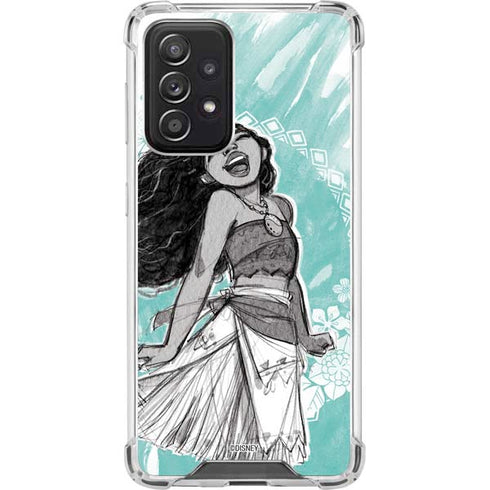 Disney Moana Singing Galaxy A52 5G Clear Case