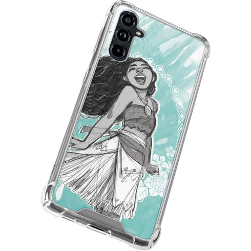 Disney Moana Singing Galaxy A54 5G Clear Case