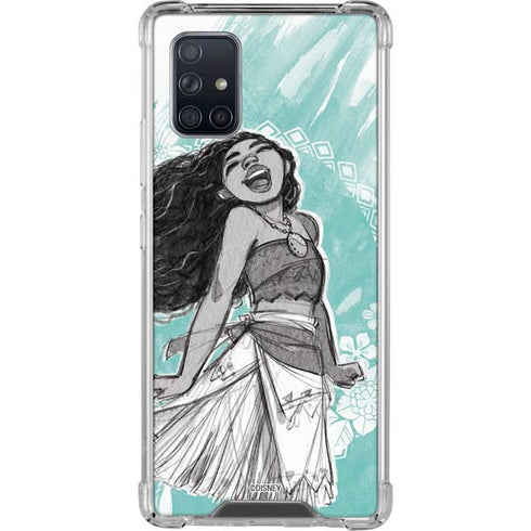 Disney Moana Singing Galaxy A71 5G Clear Case