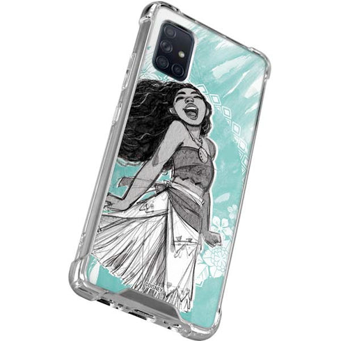 Disney Moana Singing Galaxy A71 5G Clear Case