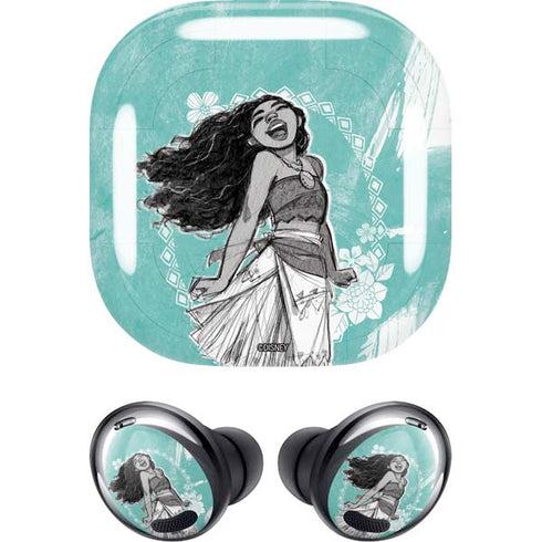 Disney Moana Singing Galaxy Buds Pro Skin