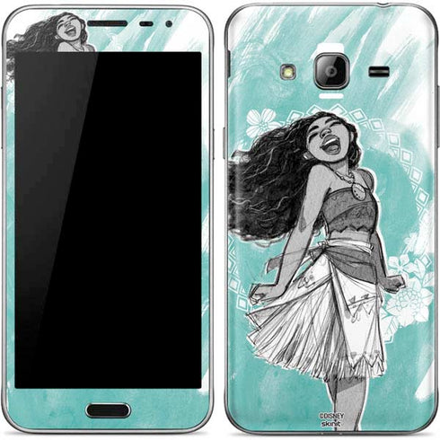 Disney Moana Singing Galaxy J3 Skin