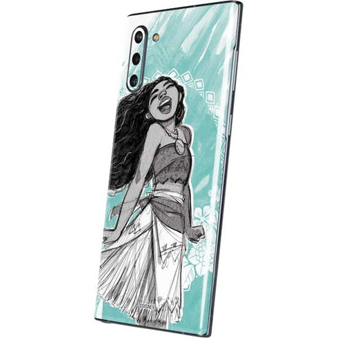 Disney Moana Singing Galaxy Note 10 Skin