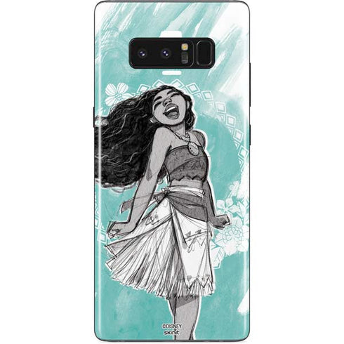 Disney Moana Singing Galaxy Note 8 Skin