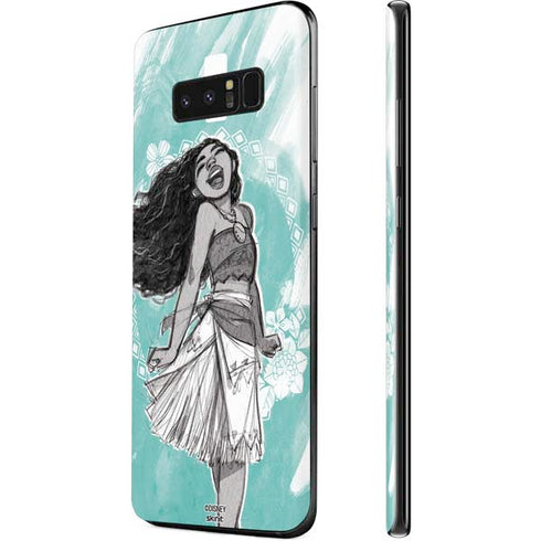 Disney Moana Singing Galaxy Note 8 Skin