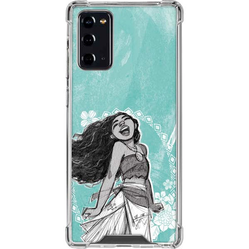 Disney Moana Singing Galaxy Note20 5G Clear Case