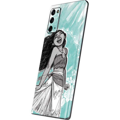 Disney Moana Singing Galaxy Note20 5G Skin