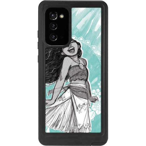 Disney Moana Singing Galaxy Note20 5G Waterproof Case