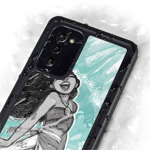Disney Moana Singing Galaxy Note20 5G Waterproof Case